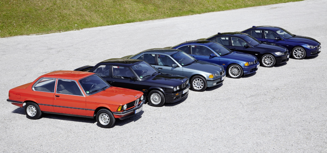 BMW 3 Series Generations