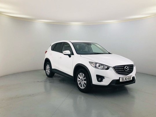 White Mazda CX-5